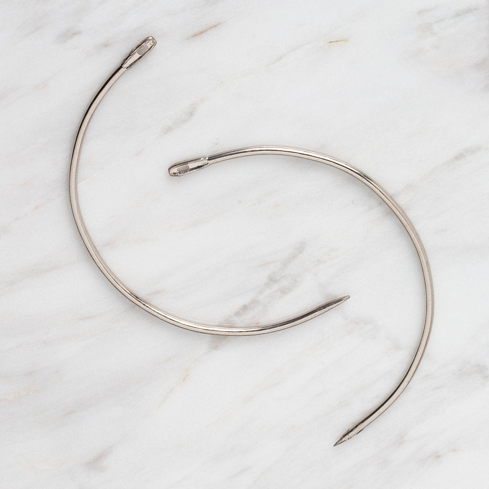 Loren 2'li 6,5 cm Eğri İğne